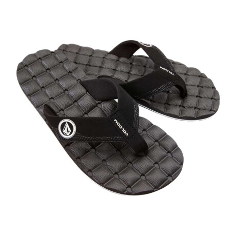 Ojotas Volcom Recliner Negro