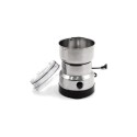MOLINILLO DE GRANOS DE CAFE ELECTRICO 300W PLATEADO
