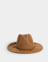 Sombreros Sombrero Con Charms - Marron Beige