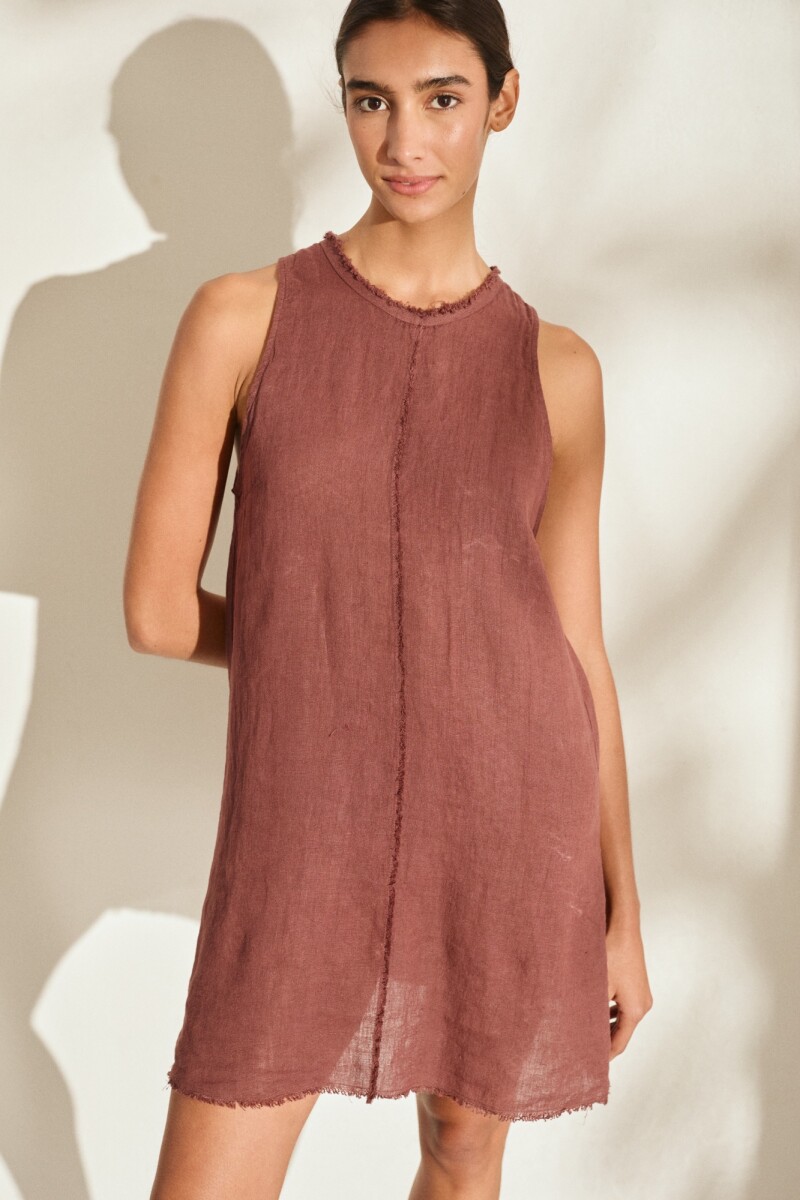 PRE VENTA VESTIDO ANANA SHORT Chocolate