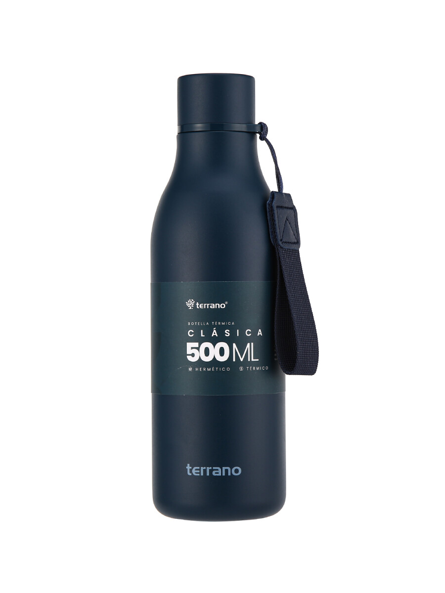 Botella Térmica Clásica - Azul Opaco 