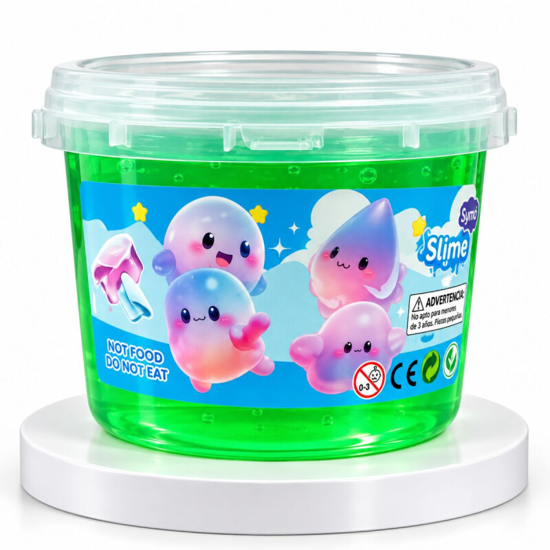 Slime 500g Verde