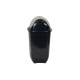 Tarro de residuos con tapa vaivén 19,5 lts Ecoblack NEGRO