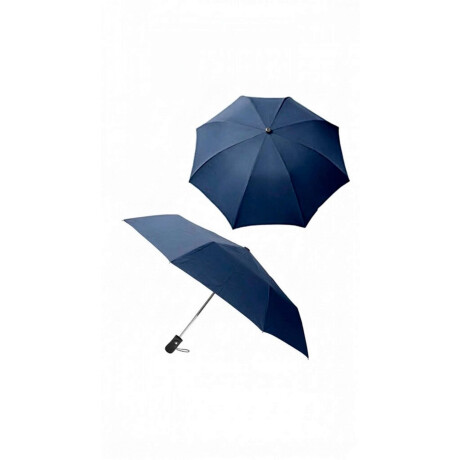 Paraguas Autómatico Mango Comun Azul