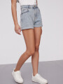 Short Eloide Celeste Grisaceo