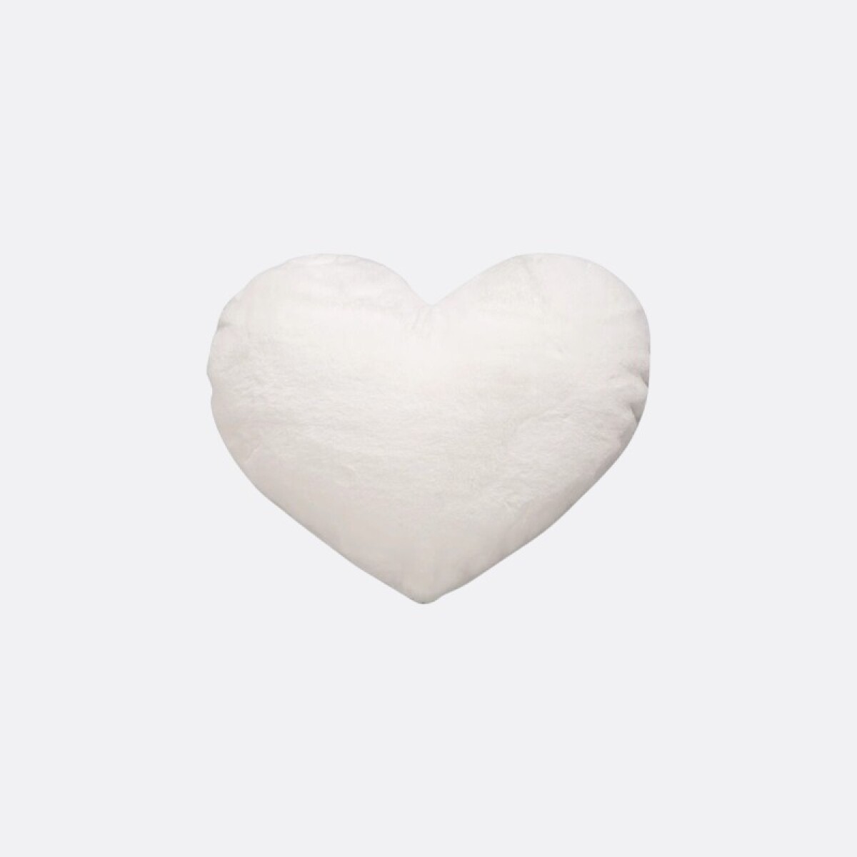 Almohadón Chico Corazón - Blanco 