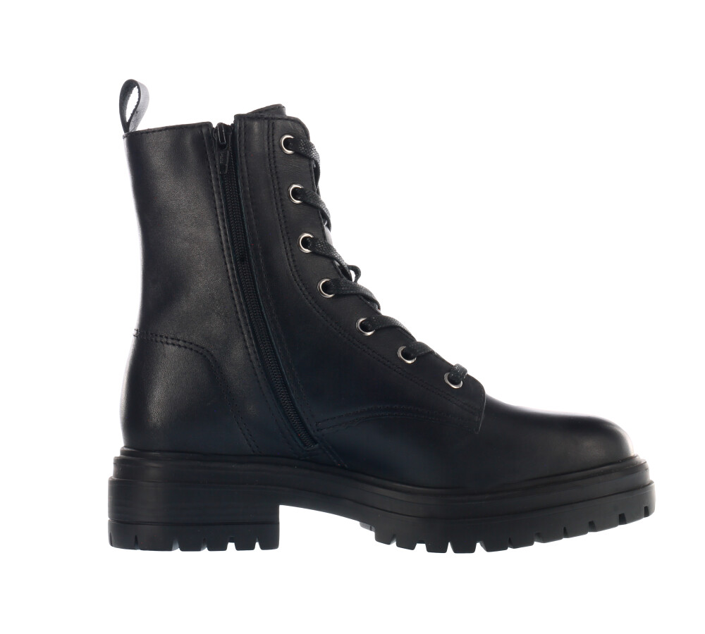 Bota Acordonada Preto