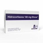 HIDROCORTISONA 100 MG. ETICOS FCO. AMP. única