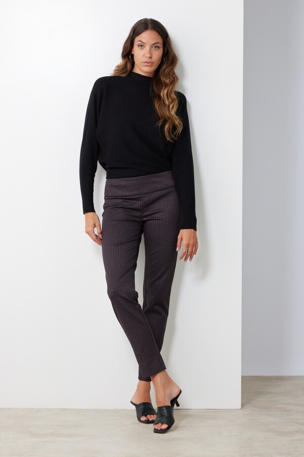 Pantalon Cuadrille NEGRO/ROJO