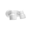 APLIQUE 2 LUCES CARILO E27 BLANCO APLIQUE 2 LUCES CARILO E27 BLANCO