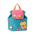 MOCHI.T.SJ Mochila Escolar Infantil De Tela 30x34cm Stephen Joseph - Búho
