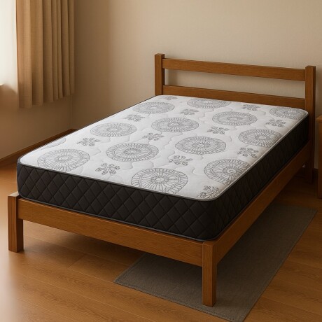 Colchón 2 plazas 26 cm Maxx Firme GRIS