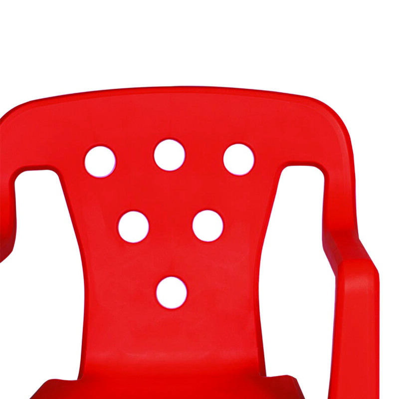 Silla infantil con apoya brazos ROJO