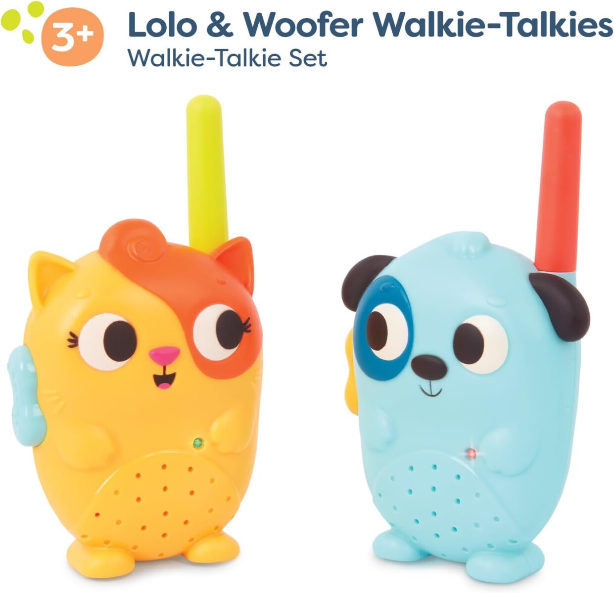 Set x2 Walkie-Talkies: - Gato y Perro 