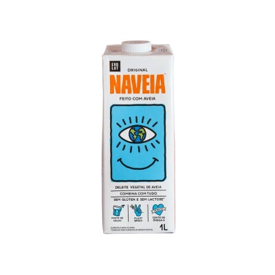 LECHE VEGETAL NAVEIA ORIGINAL 1 LT Leche Naveia Original 1 Lt