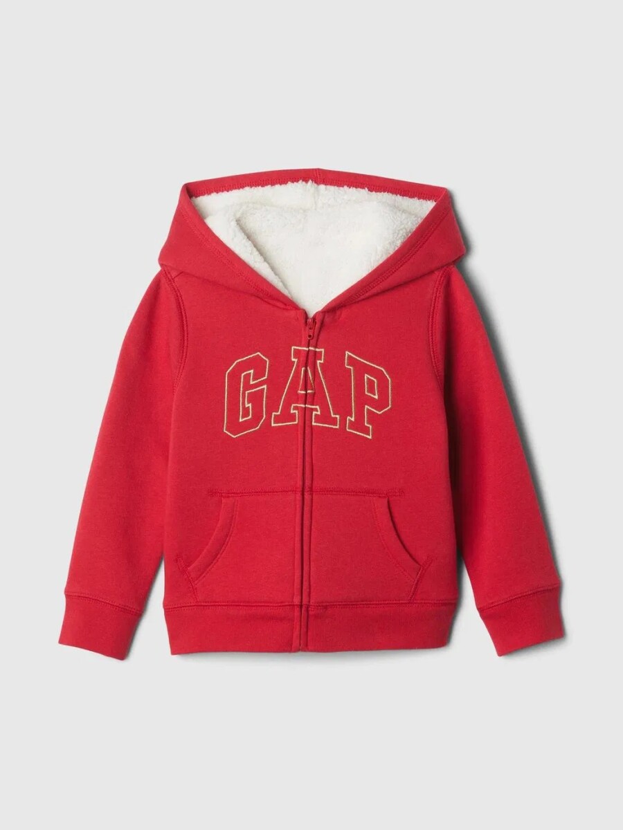 Canguro Con Corderito Logo Gap Toddler Niña - Modern Red 
