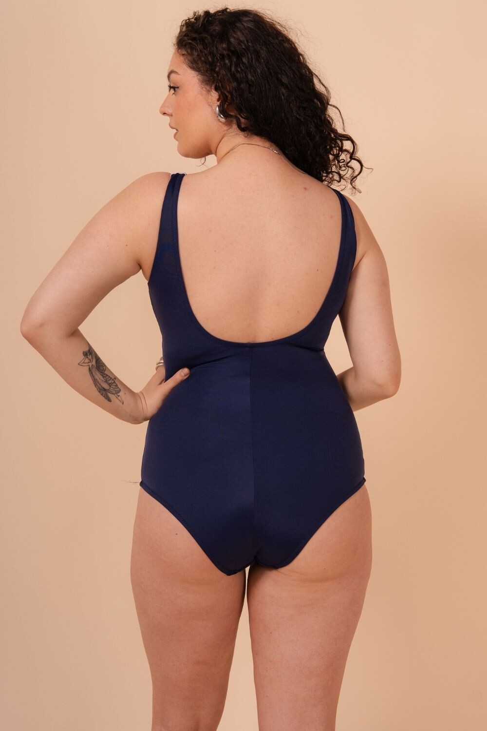 Malla Mississippi Blanco y Azul