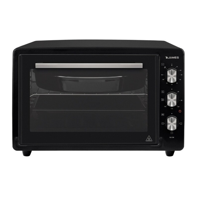 Horno James Hj 34 Negro Electrico 1300w 34 Litros Horno James Hj 34 Negro Electrico 1300w 34 Litros