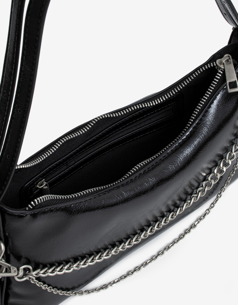 City Cartera Formato Bandolera - Negro