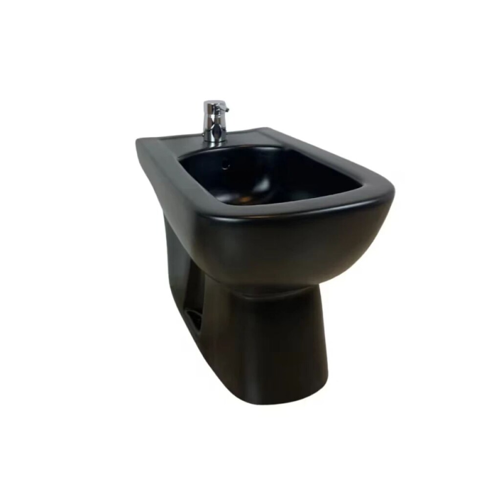 Bidet de loza Montano Negro Mate DMC Bidet De Loza Montano Negro Mate Dmc