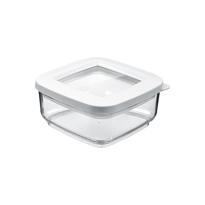 Recipiente Cuadrado Terra 350 ml para Alimentos Secos RECIPIENTE CUADRADO """"TERRA""""350ML P/ALIMENTOS SECOS