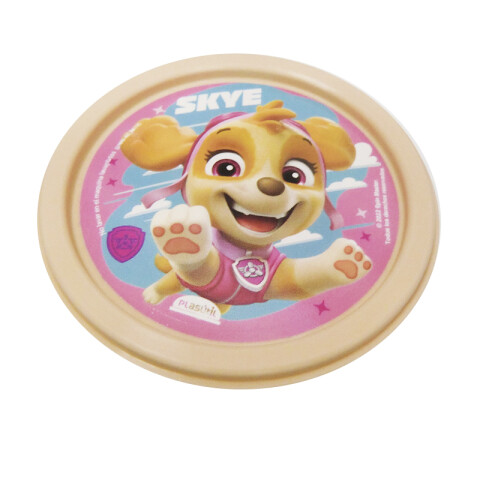 Pote Plástico Paw Patrol 300 ml con Tapa Rosca CORAL