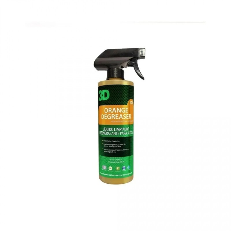 3D Orange Citrus Degreaser - Desengrasante Citrico Grasa Y Aceite 473ml 3D Orange Citrus Degreaser - Desengrasante Citrico Grasa Y Aceite 473ml