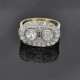 Anillo Antiguo En Oro 18K Y Brillantes Anillo Antiguo En Oro 18K Y Brillantes