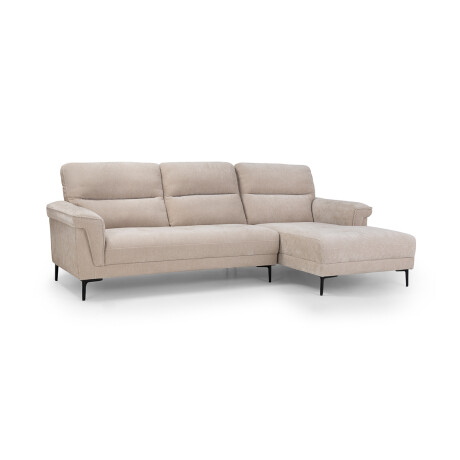 Rinconera Avalon - Tela Microfibra - Chaise Derecho 6686-4 Beige