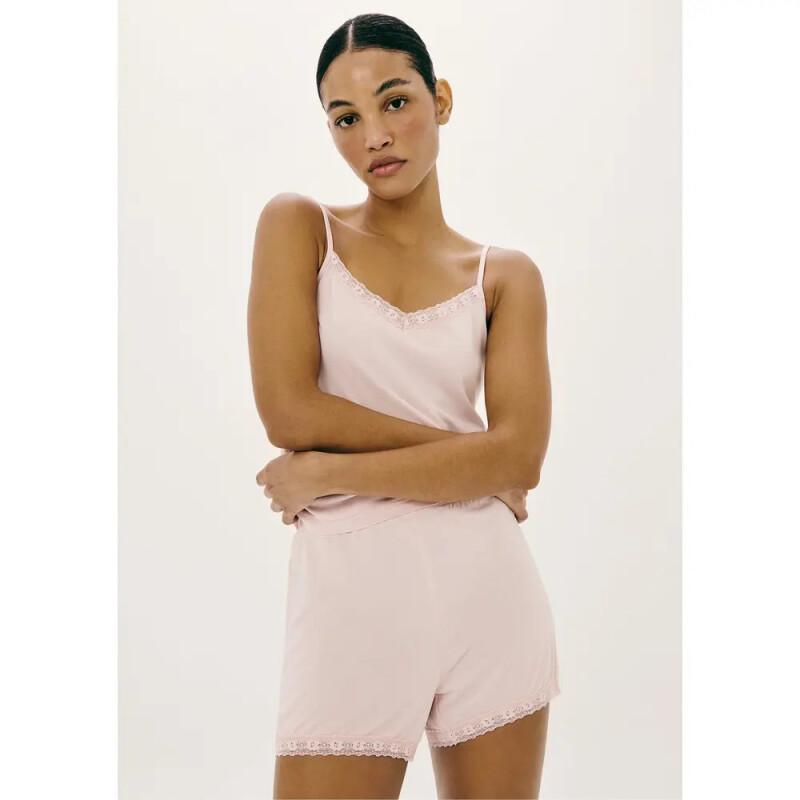 PIJAMA SM FEM ROSA CLARO