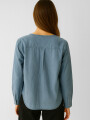 Blusa Dobuna Azul Piedra