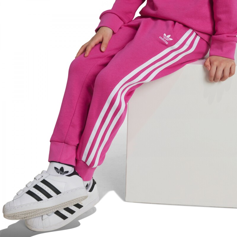 Conjunto Trefoil Media larga de Niños Rosado