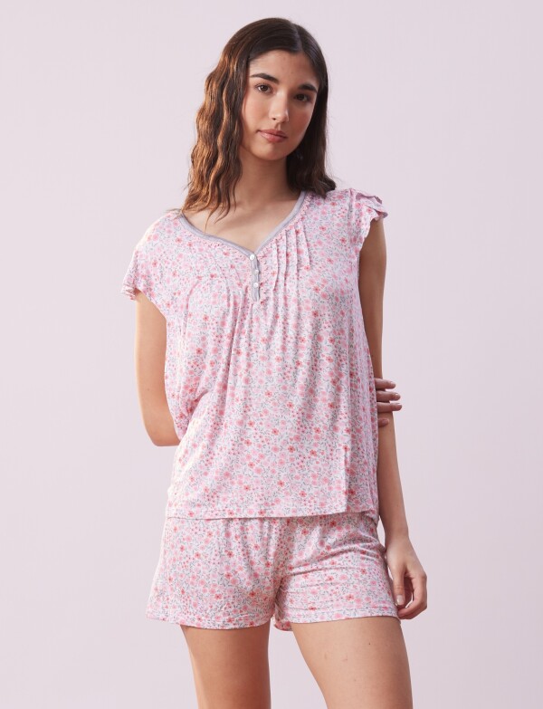 Pijama C/short MULTI/ROSA