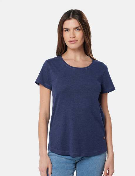 REMERA LISA Azul