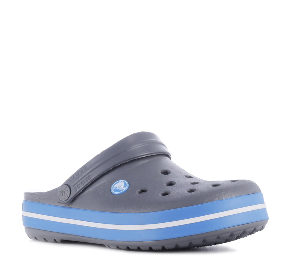 Crocs grises con azul hot sale