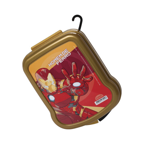 Sandwichera de Plástico Marvel Oficial Ironman