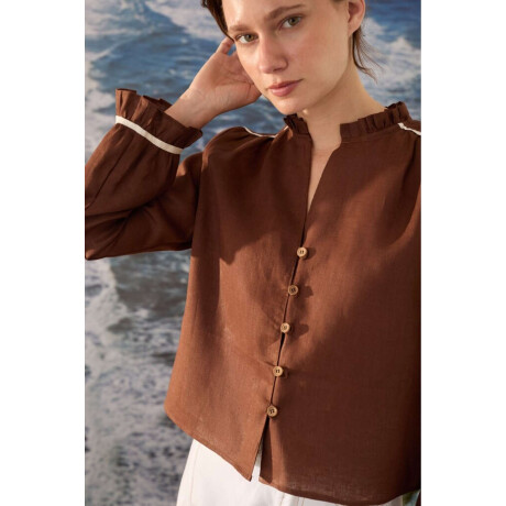 Blusa Arroyo Chocolate