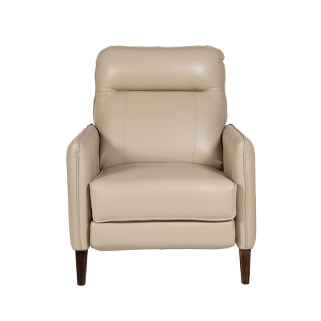 Butaca Maya (Reclinable) - Cuero Básico 519 (Beige)