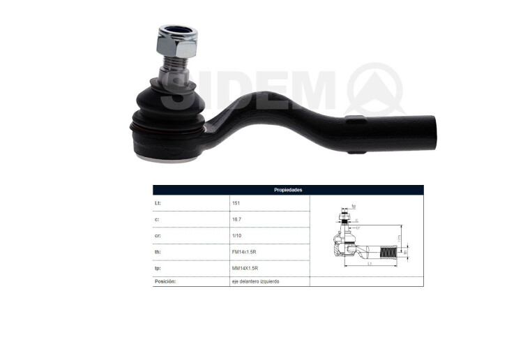 Puntero Mercedes Benz E 250 D (W210)/E 270 Cdi (W210)/E 200 Cdi (W210)/E 300 D (W210)/E 290 Td (W210) 94-01 Izq Puntero Mercedes Benz E 250 D (W210)/E 270 Cdi (W210)/E 200 Cdi (W210)/E 300 D (W210)/E 290 Td (W210) 94-01 Izq