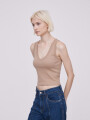 Musculosa Spitw Beige Oscuro