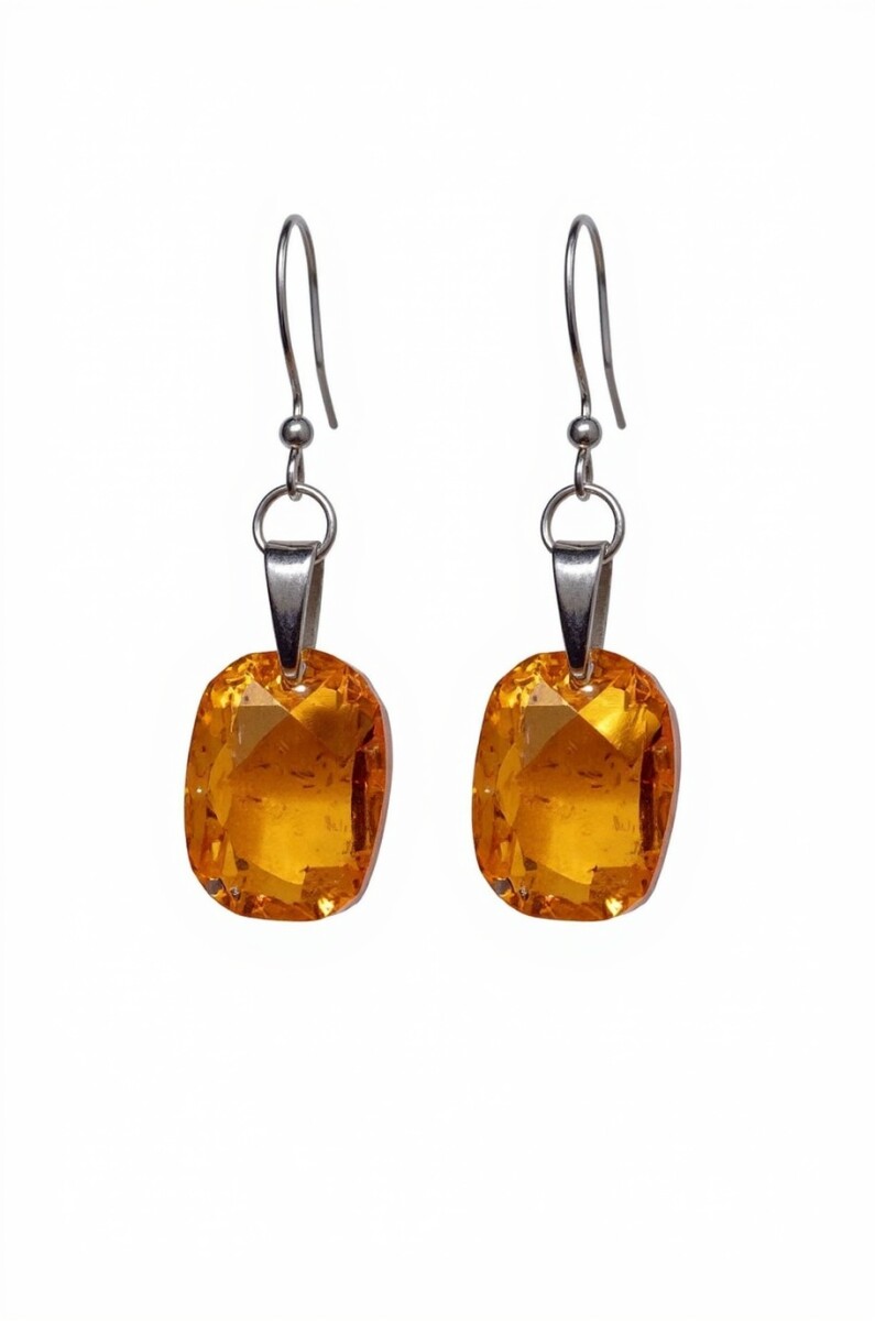 Caravanas Colgante Cristal Swarovski - Plata 925 - CA4261 - sinpiedra 