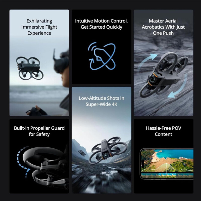 Dron Dji Avata 2 Fly More Combo Dron Dji Avata 2 Fly More Combo