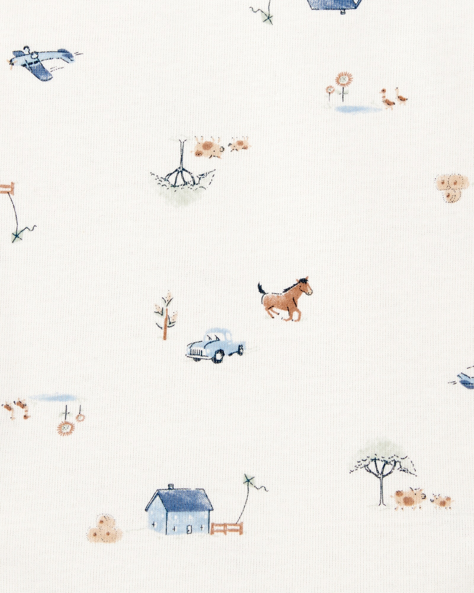 Set dos piezas, enterito de algodón térmico y remera manga larga Set dos piezas, enterito de algodón térmico y remera manga larga