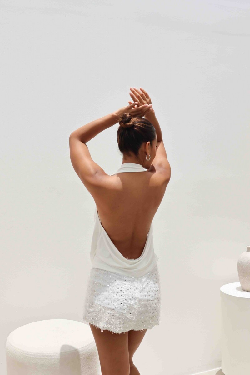 FALDA IBIZA BLANCO