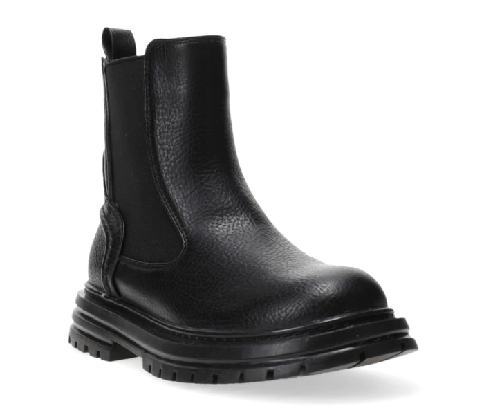 Bota AURLAND con elástico y cierre Black