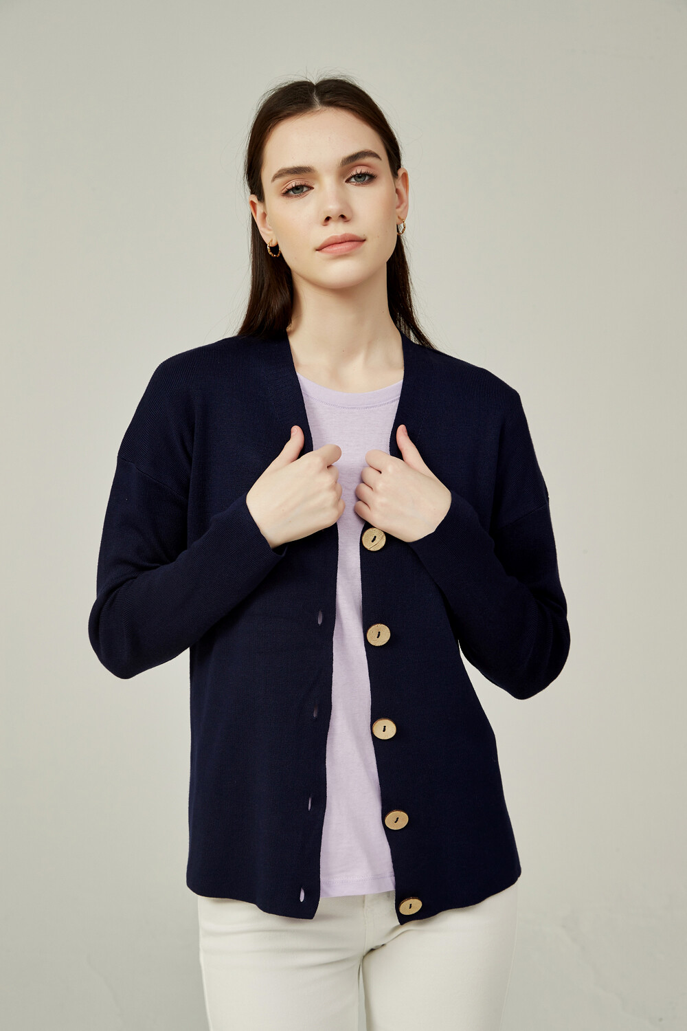 Cardigan Orito Azul Marino