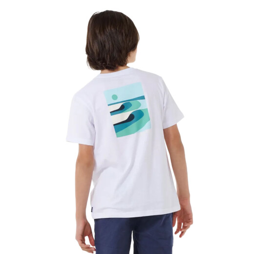 Remera Rip Curl Surf Revival Lined Up Tee - Niño Remera Rip Curl Surf Revival Lined Up Tee - Niño