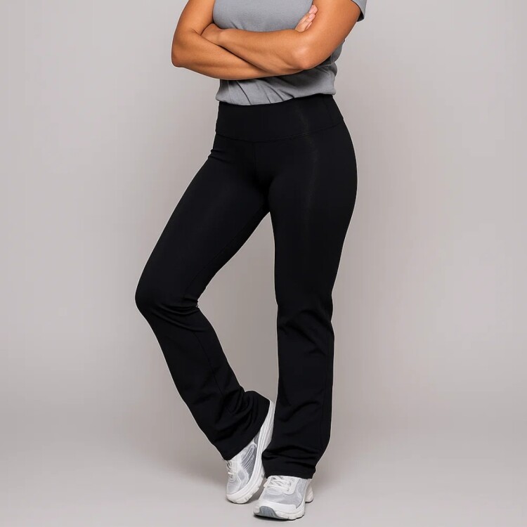 CALZA LYCRA RECTA NEGRO