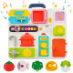 Tablero manipulador de cocina con efectos de sonido y luces Montessori Tablero manipulador de cocina con efectos de sonido y luces Montessori