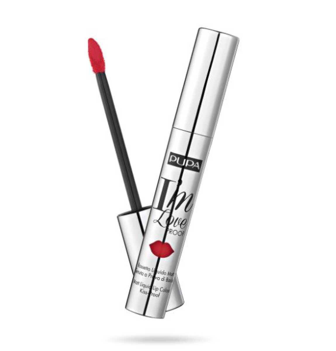 Labial Líquido Pupa Matt Liquid Lip Colour N°010 Fire Red 